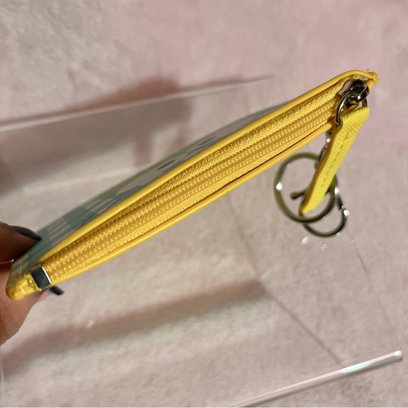 Keroppi Green & White Gingham Card Wallet - NWOT - Picture 3 of 7